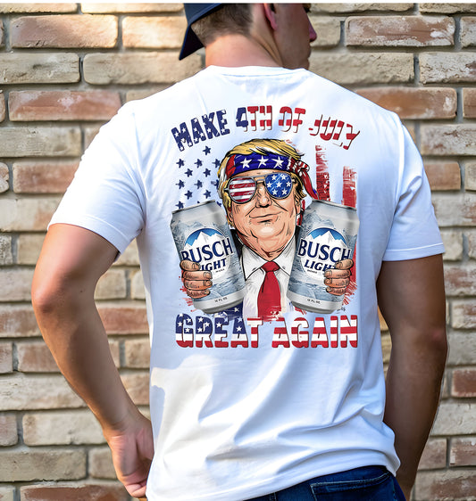 Trump Busch 4th of July Tee