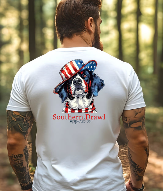 SD Patriotic Dog Tee