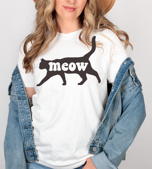 MEOW CAT TEE