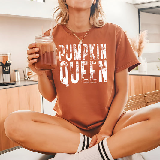 Pumpkin Queen Comfort Colors Tee
